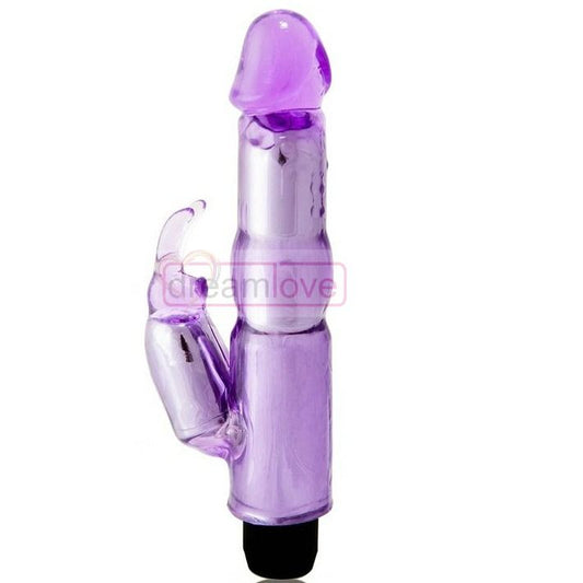 BAILE Rabbit Fantasy Vibe in purple, showcasing its sleek design and dual stimulation features.