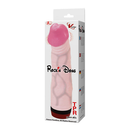 BAILE ROCKIN DONG PENE CYBER SKIN I in realistic texture, showcasing the curved design and lifelike details.