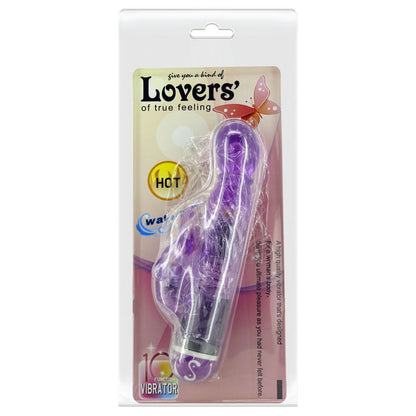 BALL - VIBRADOR MULTIVELOCITAT AMB ESTIMULADOR LILA