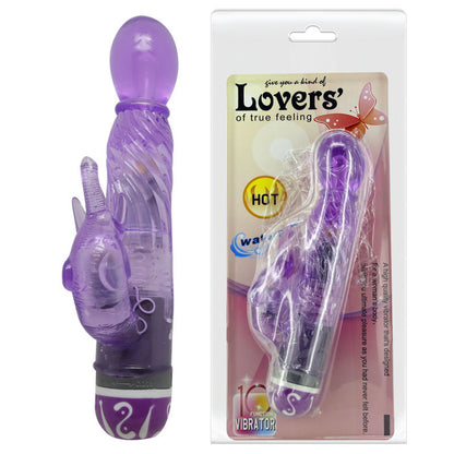 BALL - VIBRADOR MULTIVELOCITAT AMB ESTIMULADOR LILA