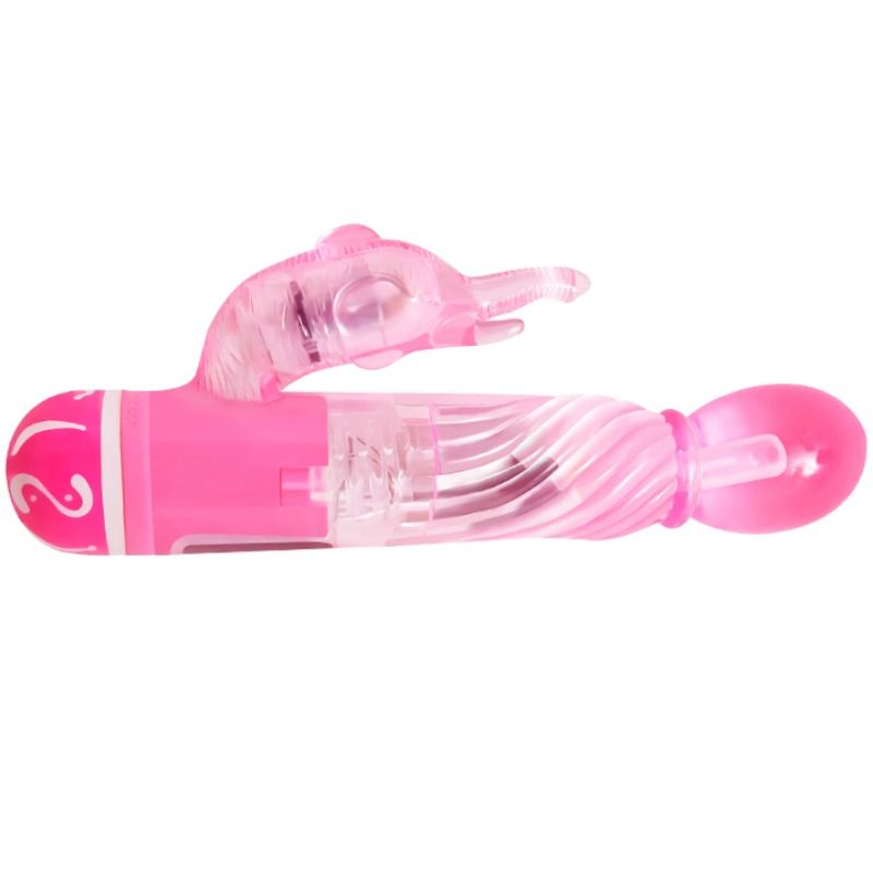 DANCE - MULTI-SPEED VIBRATOR WITH PINK STIMULATOR
