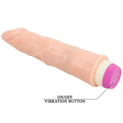 Vibrador Waves of Pleasure de BAILE VIBRATORS, 21.5 cm, ideal para principiantes, con diseño ergonómico y suave textura.