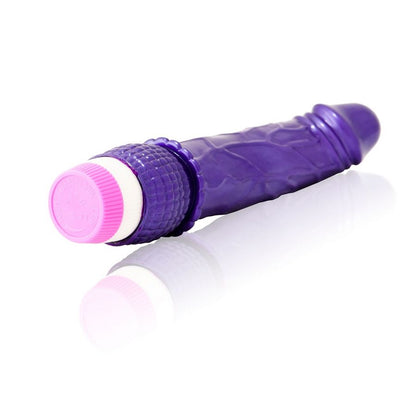 Vibrador BAILE Waves of Pleasure de 23 cm en color morado, diseñado para estimulación intensa y placer.