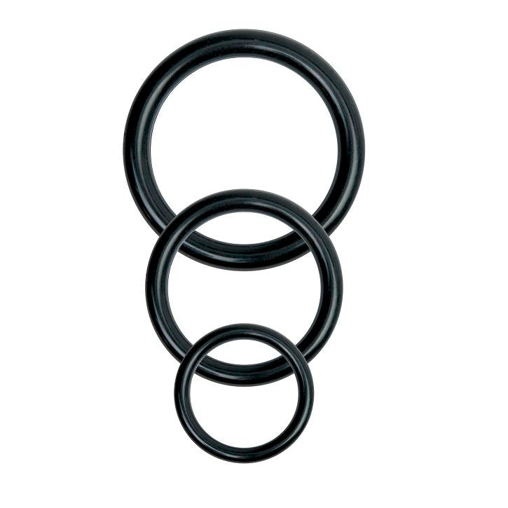 BASIX universal rubber harness displayed against a neutral background, showcasing its adjustable straps and durable material.