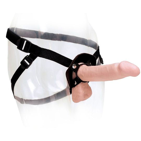 BASIX universal rubber harness with adjustable straps and durable construction, displayed on a neutral background.
