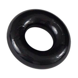Anillo para pene BATHMATE Barbarian negro, de silicona flexible, diseñado para mejorar la erección y la sensibilidad masculina.