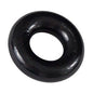 Anillo para pene BATHMATE Barbarian negro, de silicona flexible, diseñado para mejorar la erección y la sensibilidad masculina.
