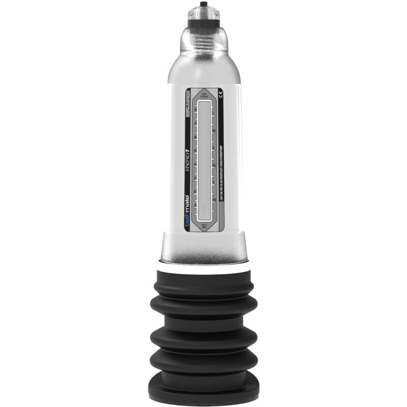 Almohadilla de silicona transparente para el hidromasaje Bathmate Hydro 7 Hercules, con detalles visibles y diseño ergonómico.