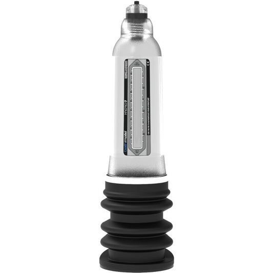 Almohadilla de silicona transparente para el hidromasaje Bathmate Hydro 7 Hercules, con detalles visibles y diseño ergonómico.