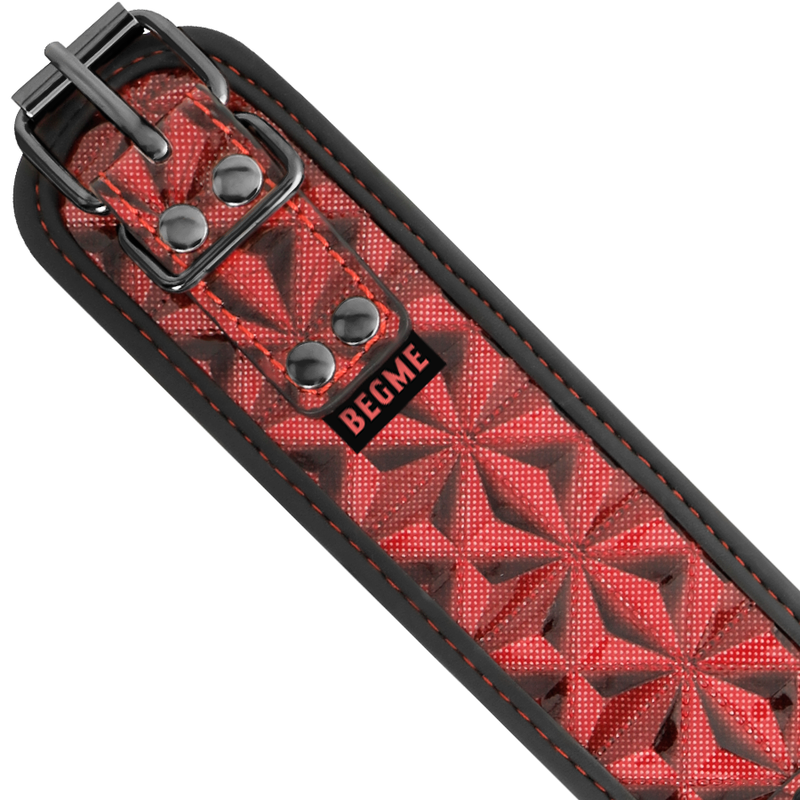 BEGME - XARXA EDITION COLLAR CUIR VEGÀ AMB FOLRE DE NEOPRÈ