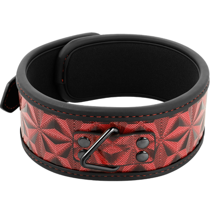 BEGME - XARXA EDITION COLLAR CUIR VEGÀ AMB FOLRE DE NEOPRÈ
