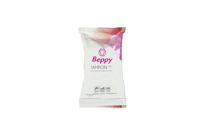Tampones clásicos BEPPY, paquete de 30 unidades, con aplicador y diseño compacto para mayor comodidad y protección.
