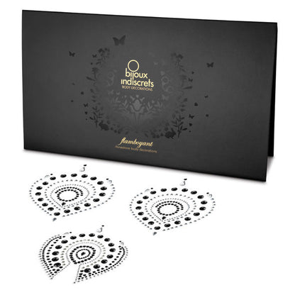 Flamboyant black and silver accessories from Bijoux Desire Metallique displayed elegantly on a neutral background.