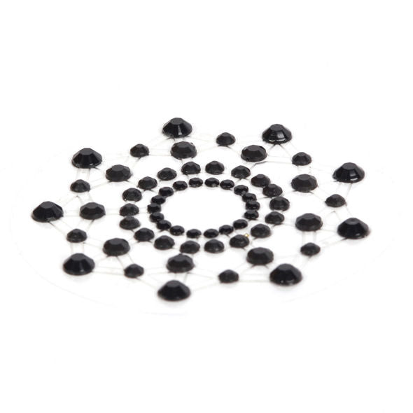 Elegant BIJOUX JEWELRY MIMI NEGRO necklace featuring intricate design and dark color, displayed on a simple background.
