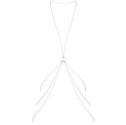 BIJOUX - MAGNIFIQUE CADENAS METLICAS PARA EL CUERPO 8 SILVER