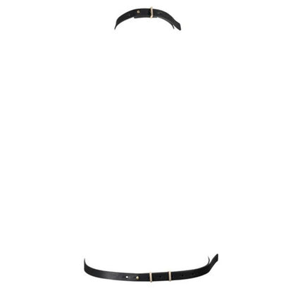 BIJOUX - INDISCRETS MAZE BLACK HARNESS