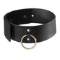 Collar negro con correa de Bijoux Indiscrets Maze, accesorio de joyería elegante y discreto para estilo sofisticado.