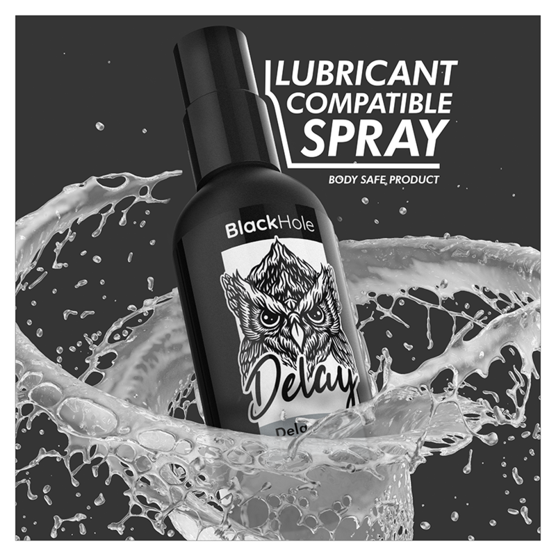 Spray retardante BLACK HOLE Study Forte de 30 ml en botella con pulverizador, protección y durabilidad para estudios y experimentos.