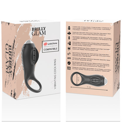 BRILLY GLAM - ALAN RING COMPATIBLE WITH WATCHME WIRELESS TECHNOLOGY