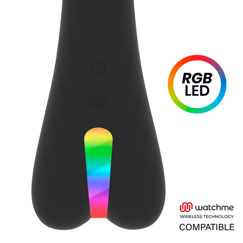 Vibrador Ryan de BRILLY GLAM compatible con tecnología WatchMe Wireless, con diseño elegante y control remoto.