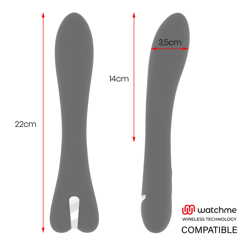 Vibrador BRILLY GLAM Ryan compatible con tecnología WatchMe Wireless, en color neutro, con detalles elegantes y diseño ergonómico.