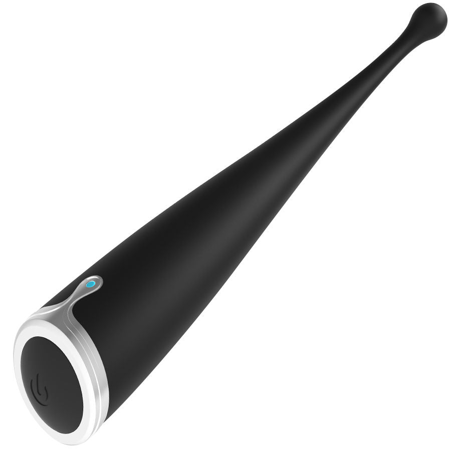 BRILLY GLAM - SPOT VIBE ORGASMIC CLITORAL VIBRATOR BLACK SILICONE
