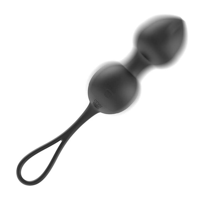 Pelotas vibradoras Kegel BRILLY GLAM con control remoto, diseño elegante y compacto para ejercicios de fortalecimiento del suelo pélvico