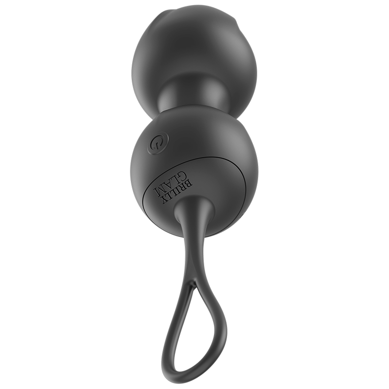 Conjunto de bolas de Kegel vibradoras BRILLY GLAM con control remoto, diseñado para fortalecer y tonificar el suelo pélvico.