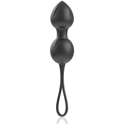 Pelotas Kegel vibradoras BRILLY GLAM con control remoto, diseño discreto y funcional para entrenamiento y placer.