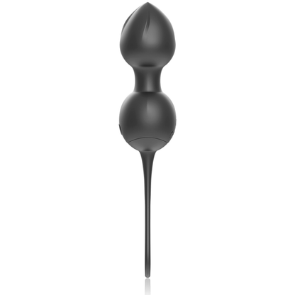 Bolas chinas vibradoras BRILLY GLAM con control remoto para ejercicios Kegel, en color rosa y diseño compacto.