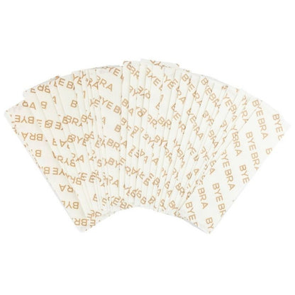 Pegatinas BYE-BRA para escote, paquete con 20 unidades, accesorios de belleza para mantener el escote sin marcas.