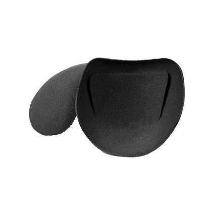 Protectores de hombro para sostén negro BYE-BRA, accesorios cómodos y discretos para soporte y protección.