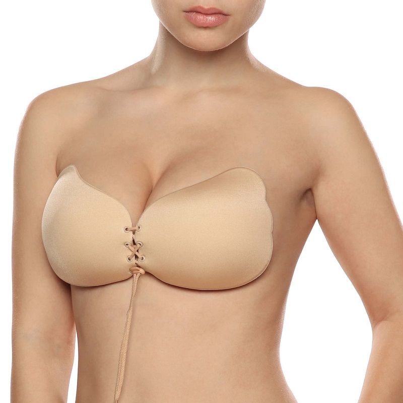 BYE-BRA - LACE-IT REALITZADOR PUSH-UP BEIGE COPA B