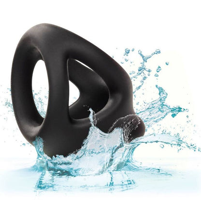 CALEXOTICS - ALPHA DOUBLE BLACK CAGE RING