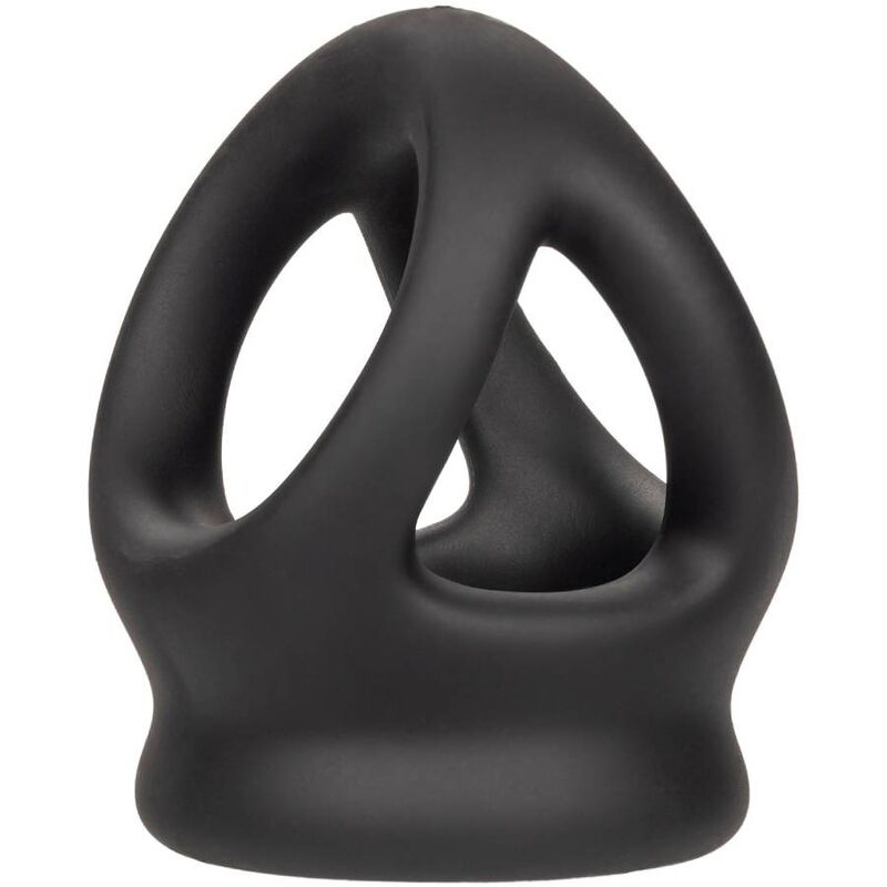 CALEXOTICS - ALPHA DOUBLE BLACK CAGE RING