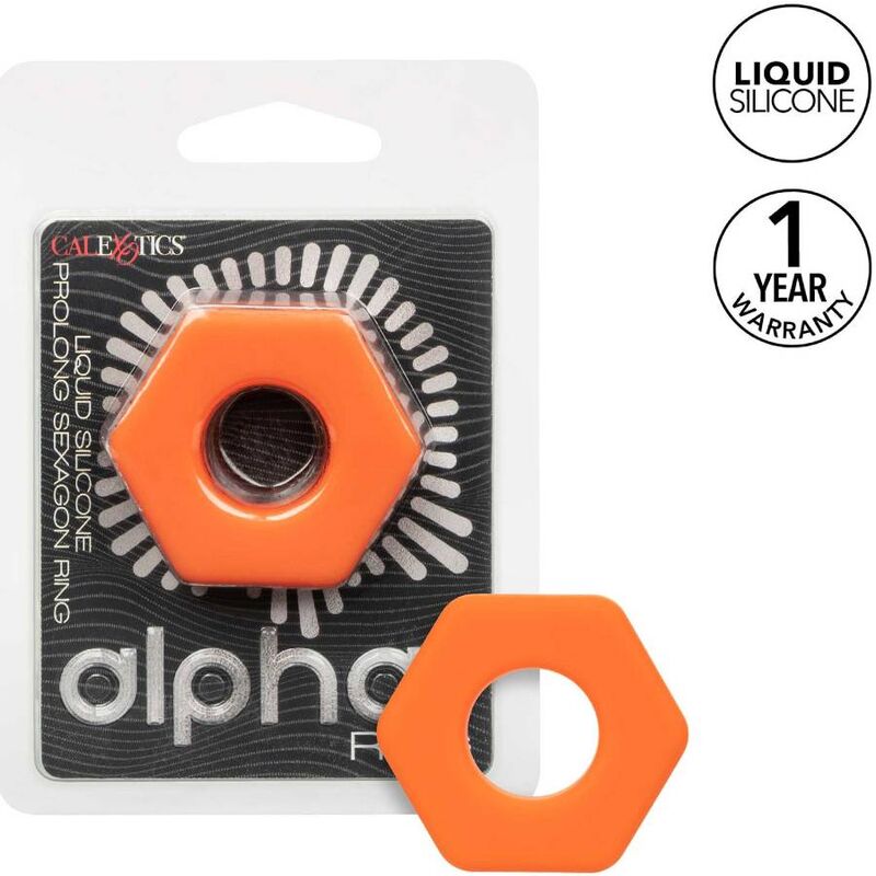 CALEXOTICS - ALPHA PROLONG SEXGONE ORANGE RING