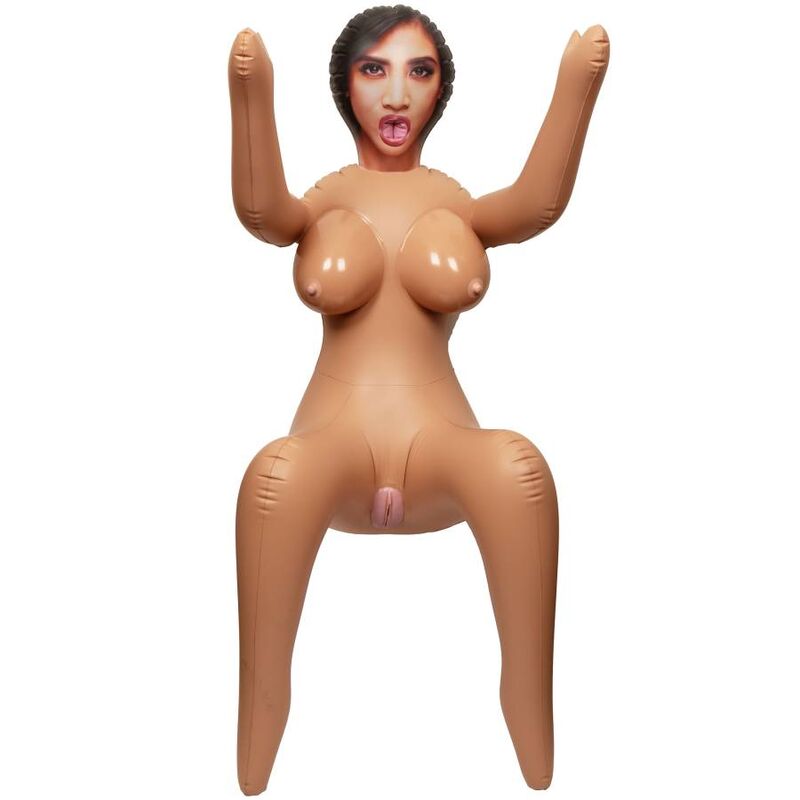 Muñeca sexual CALEXOTICS Back Door Babe, figura realista y detallada, para uso íntimo, de cuerpo completo y rostro expresivo.