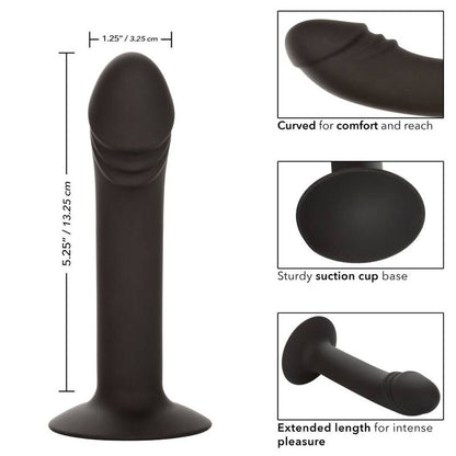 Estuche de anal curvado de la marca CALEXOTICS, con diseño ergonómico para placer y comodidad.