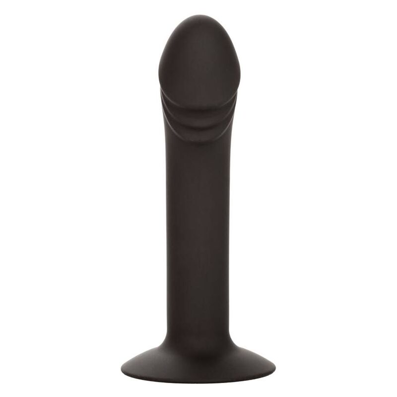 Estuche de silicona curva anal de la marca Calexotics con diseño ergonómico y superficie suave para uso íntimo.