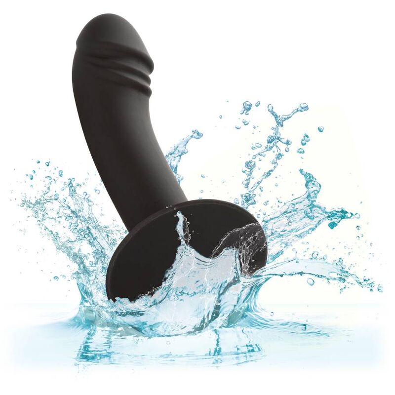 Estuche con perno recto de anal curvo de la marca CALEXOTICS, diseñado para uso íntimo y placer personal.