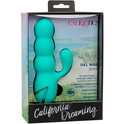 CALEXOTICS - DEL MAR DIVA VIBRADOR RABBIT VERD AIGUA BY CALIFORNIA DREAMING