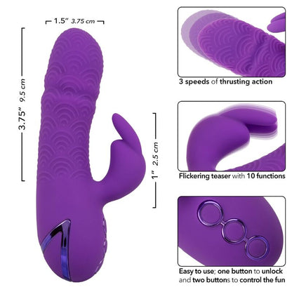 CALEXOTICS - MANHATTAN BEACH MARVEL VIBRADOR RABBIT MORAT BY CALIFORNIA DREAMING