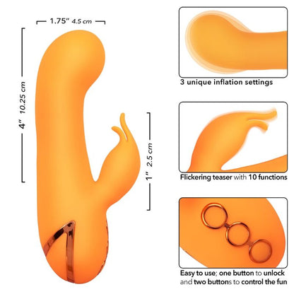 CALEXOTICS - MONTECITO MUSE VIBRADOR RABBIT TARONJA BY CALIFORNIA DREAMING