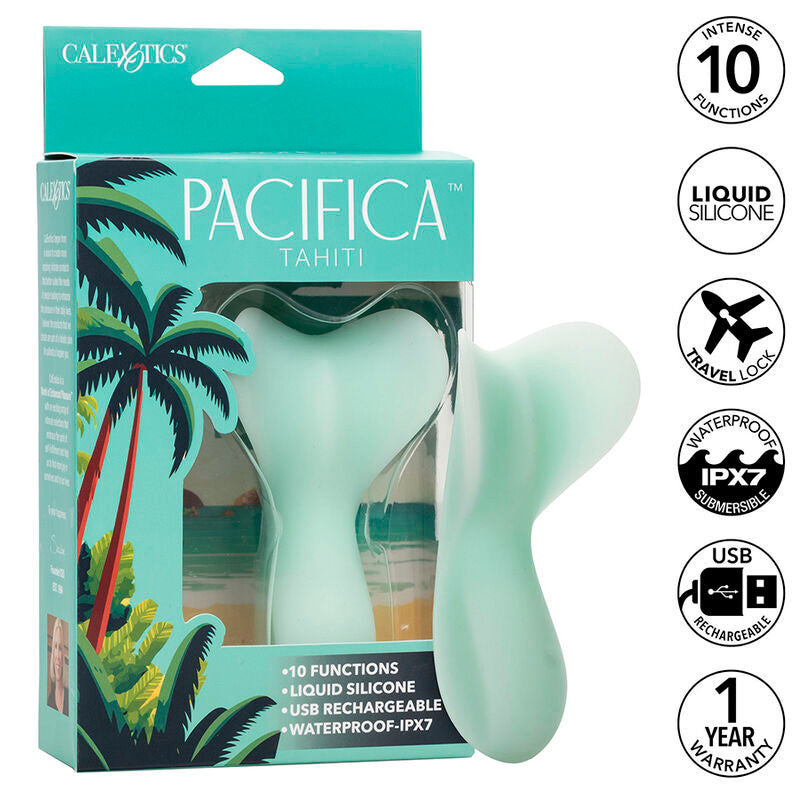 CALEXOTICS - PACIFICA TAHITI ESTIMULADOR 10 FUNCIONS AQUA
