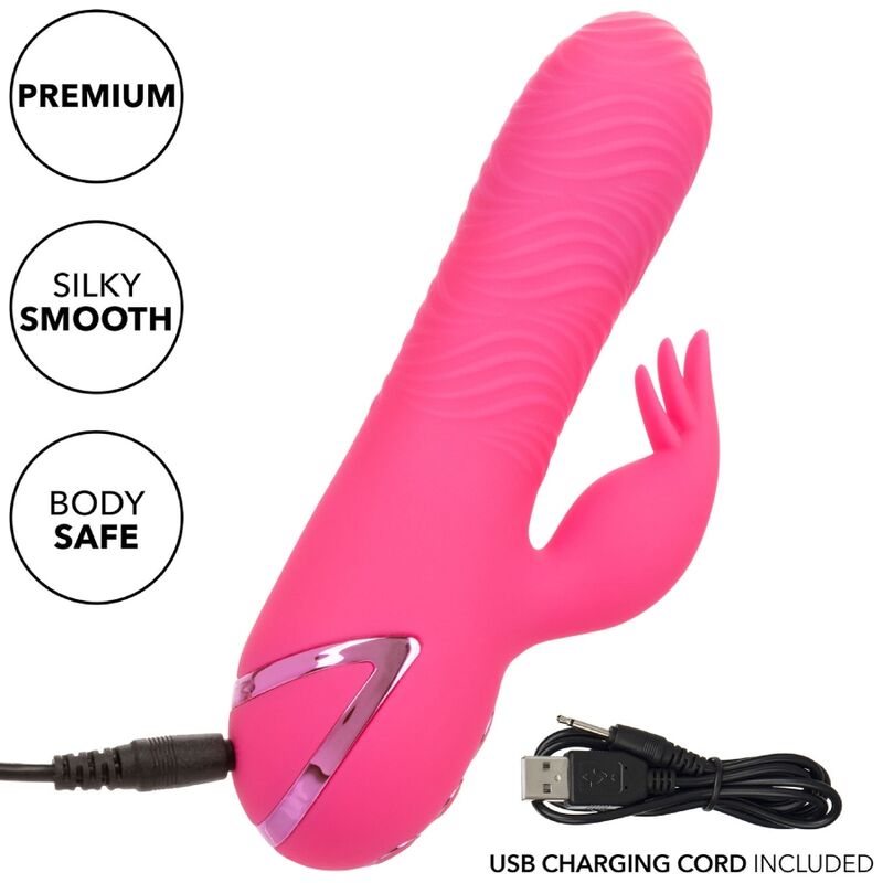 CALEXOTICS - SACRAMENT SWEETIE VIBRADOR RABBIT ROSA BY CALIFORNIA DREAMING