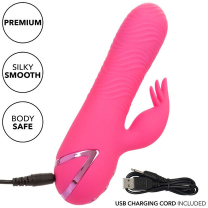 CALEXOTICS - SACRAMENT SWEETIE VIBRADOR RABBIT ROSA BY CALIFORNIA DREAMING