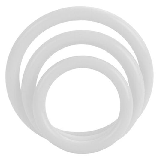 CALEXOTICS - SET OF THREE GLOW-IN-THE-DARK RINGS