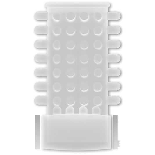 Anillo vibrador transparente de la marca Casual Love, funda para pene con diseño discreto y flexible para uso personal.