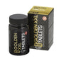 Suplemento alimenticio Big Boy Golden XXL de COBECO, envase con varias cápsulas para el bienestar masculino.