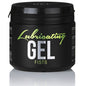 Gel lubricante a base de agua COBECO CBL, producto de 500 ml, en envase transparente con tapa azul y etiqueta en la parte frontal.